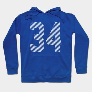 Iconic Number 34 Hoodie